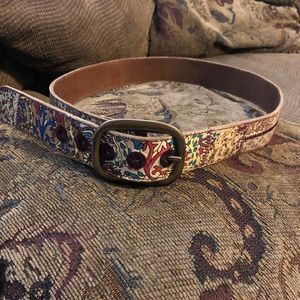Vintage Lucky Brand Leather Belt